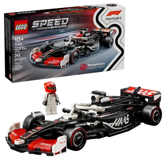 Lego Speed Champions MoneyGram Haas F1® Team VF-24 Race Car 77250 Lego Speed Champions MoneyGram Haas F1® Team VF-24 Race Car 77250