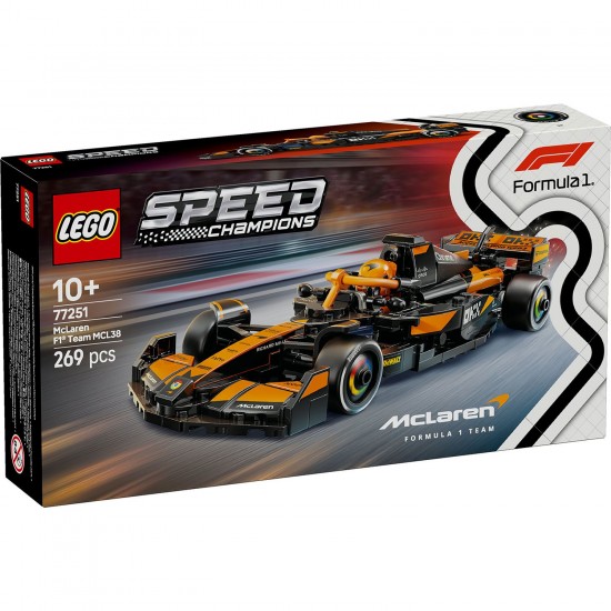 Lego Speed Champions McLaren F1 Team MCL38 Race Car 77251