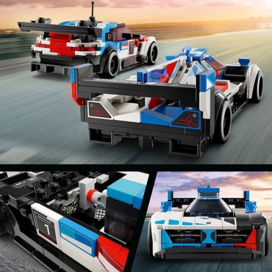 Lego Speed Champions BWM M4 GT3 & BMW M Hybrid V8 Race Cars 76922
