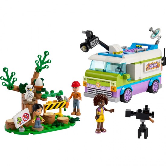 Lego Friends Newsroom Van 41749