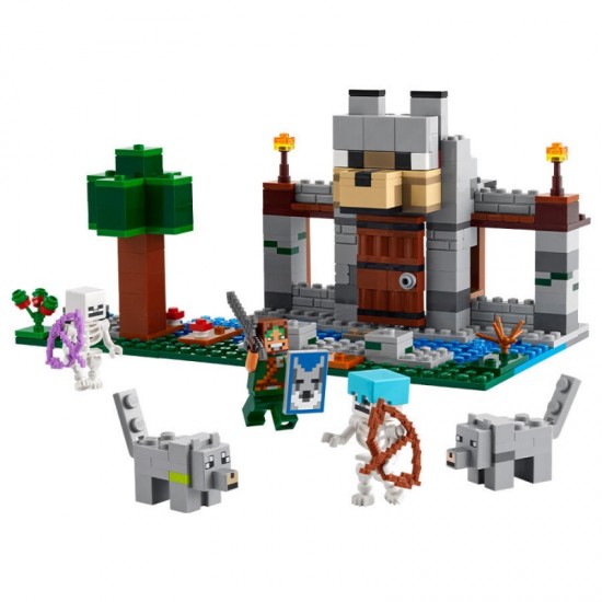 Lego Minecraft The Wolf Stronghold 21261