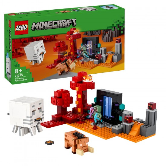 Lego Minecraft The Nether Portal Ambush 21255