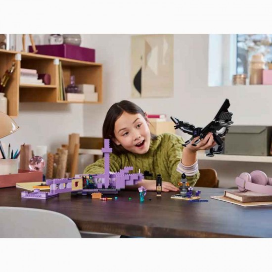 Lego Minecraft The Ender Dragon and End Ship 21264