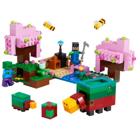 Lego Minecraft The Cherry Blossom Garden 21260