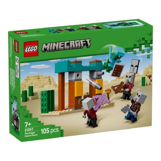 Lego Minecraft The Illager Desert Patrol 21267