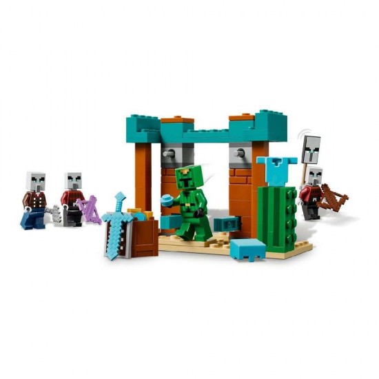 Lego Minecraft The Illager Desert Patrol 21267