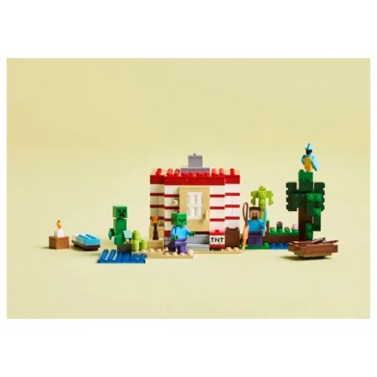 Lego Minecraft The Tnt Jungle House 21275 Lego Minecraft The Tnt Jungle House 21275