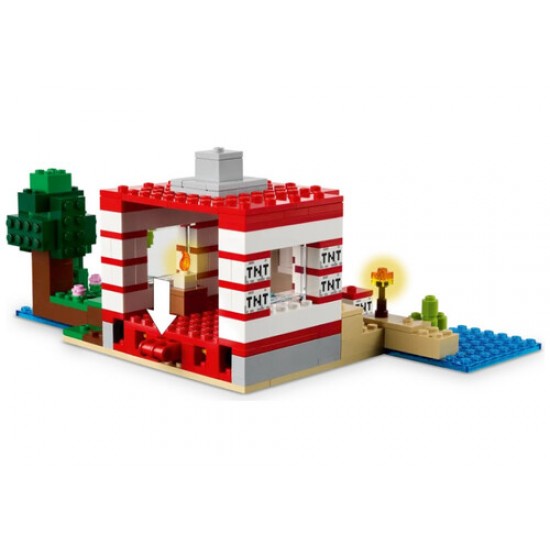 Lego Minecraft The Tnt Jungle House 21275 Lego Minecraft The Tnt Jungle House 21275