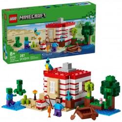 Lego Minecraft The Tnt Jungle House 21275
