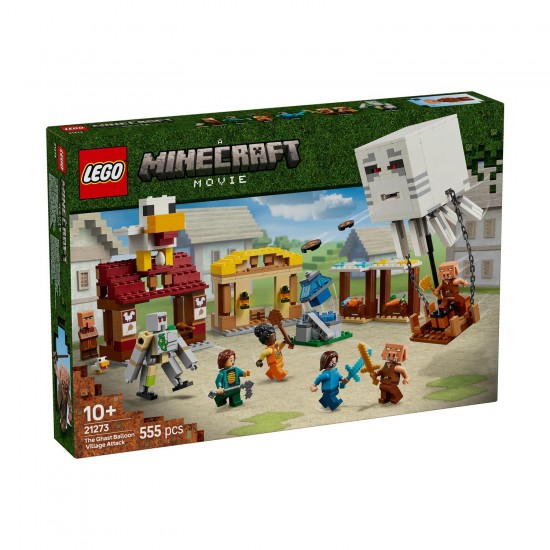 Lego Minecraft The Ghast Balloon Village Attack 21273 Lego Minecraft The Ghast Balloon Village Attack 21273