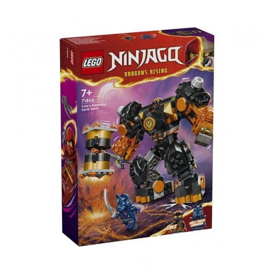Lego Ninjago Cole's Elemental Earth Mech 71806