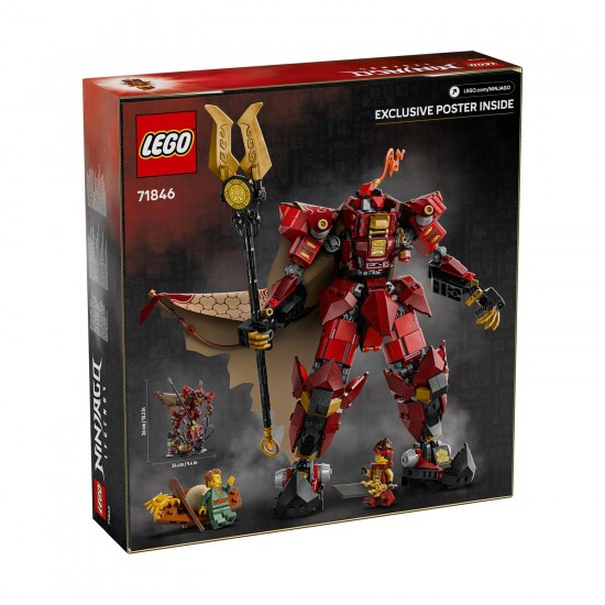 Lego NINJAGO®: Η Εξωστολή Πύρινος Ιππότης 71846