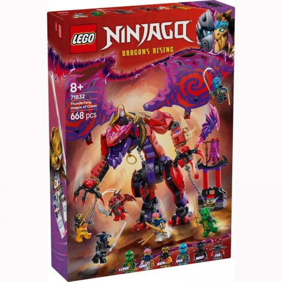 Lego Ninjago Thunderfang Dragon of Chaos 71832 Lego Ninjago Thunderfang Dragon of Chaos 71832
