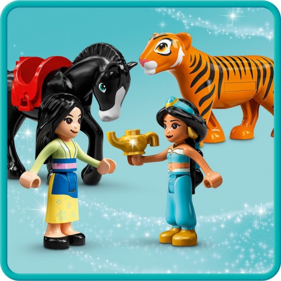 Lego Disney Princess Jasmine And Mulan’s Adventure 43208