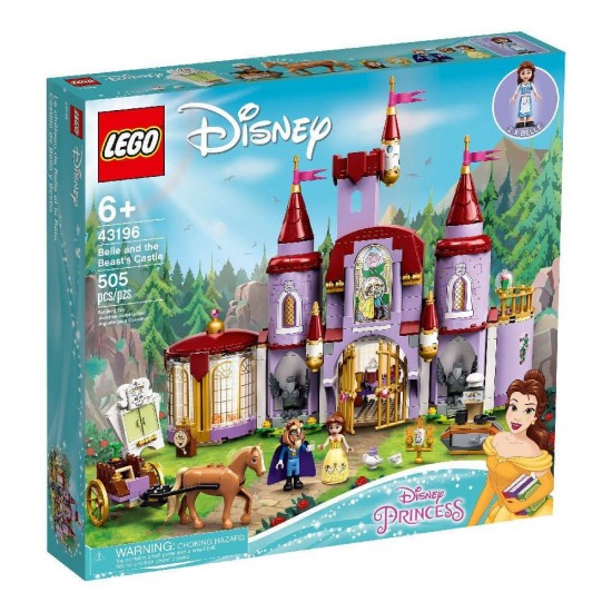 Lego Disney Princess Belle And The Beast's Castle 43196