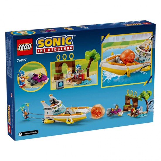 Lego Sonic The Hedgehog Tails' Adventure Boat 76997