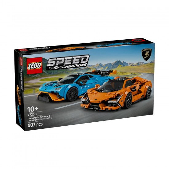 Lego® Speed Champions: Lamborghini Revuelto & Huracán STO 77238