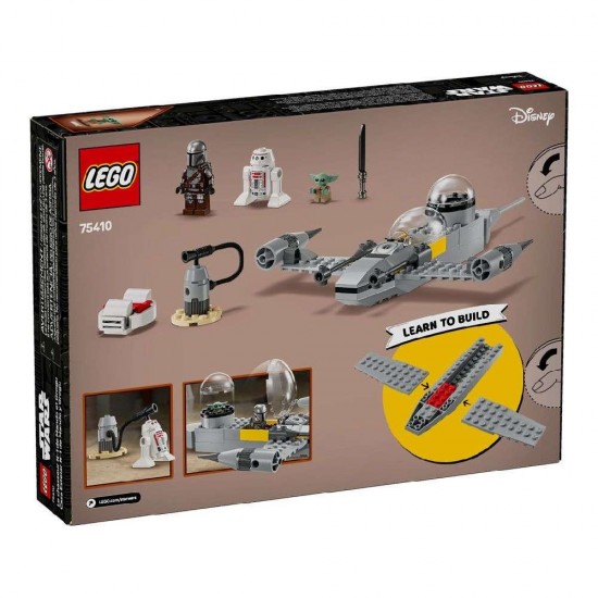 Lego Star Wars Mando and Grogu's N-1 Starfighter 75410