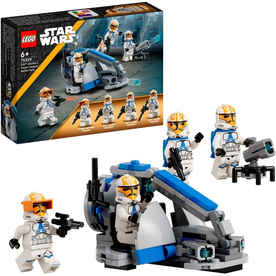 Lego Star Wars 332nd Ahsoka's Clone Trooper Battle Pack 75359