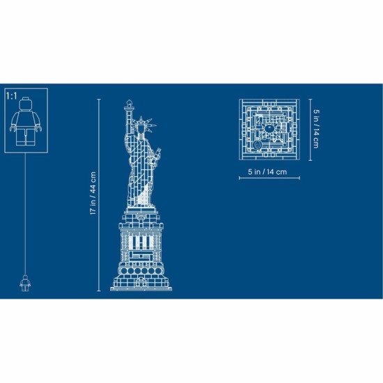 Lego Architecture Statue of Liberty 21042