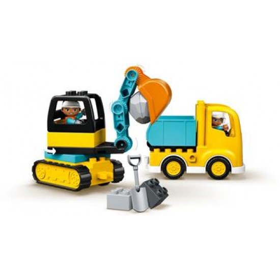 Lego Duplo Truck And Tracked Excavator 10931 Lego Duplo Truck And Tracked Excavator 10931