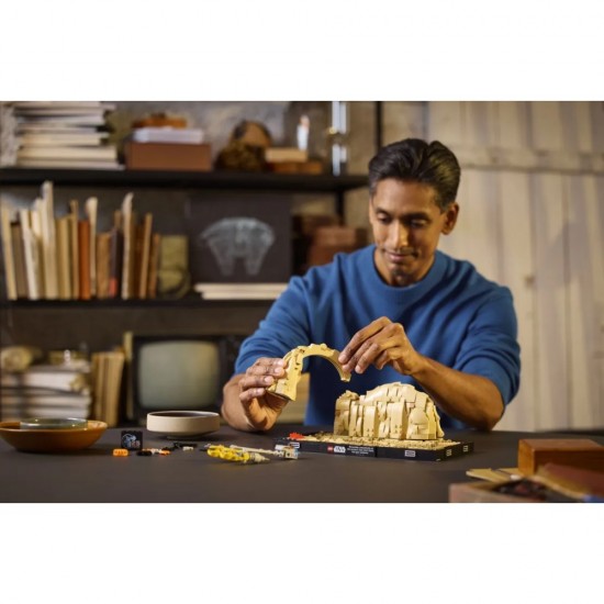Lego Star Wars Mos Espa Podrace Diorama 75380 Lego Star Wars Mos Espa Podrace Diorama 75380