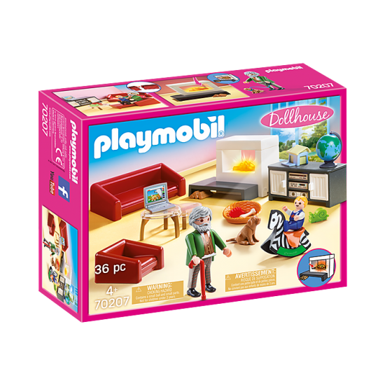 Playmobil Σαλόνι κουκλόσπιτου 70207