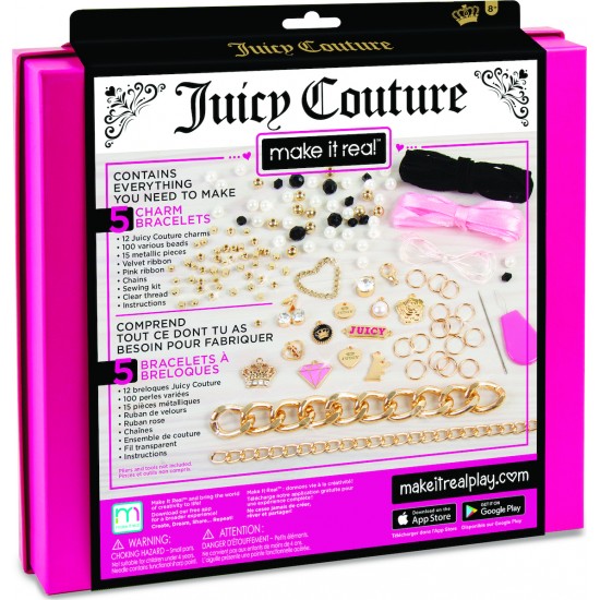 Make it Real - Juicy Couture Gold Chains & Charms (4404)