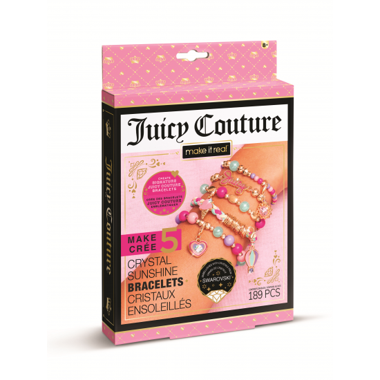 Make it Real – Juicy Couture Crystal Sunshine Bracelets With Swarovski ® 4433