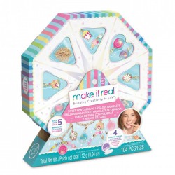 Make It Real Sweet Spin Carnival Lip Gloss Bracelets 2705