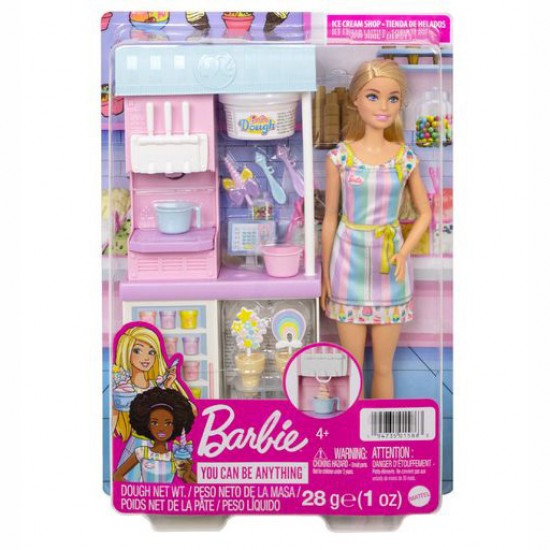 Mattel Barbie Εργαστήριο Παγωτού HCN46