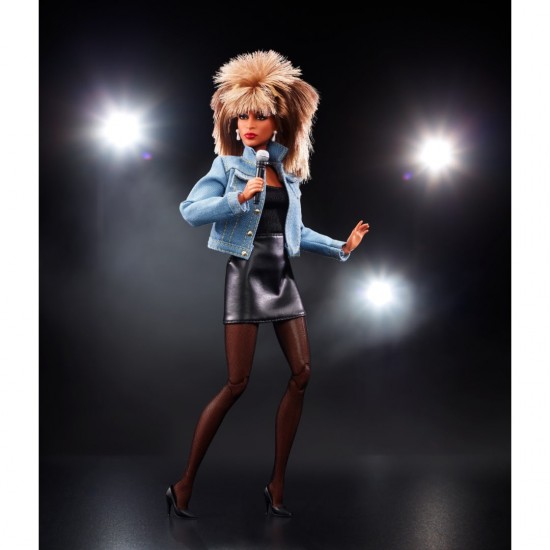 Mattel Barbie Signature Tina Turner Barbie Doll In ‘90s Fashion