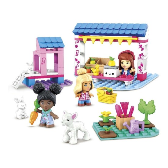 Mega Construx Barbie Μαγαζάκι στη Φάρμα 90τεμ. HDJ85