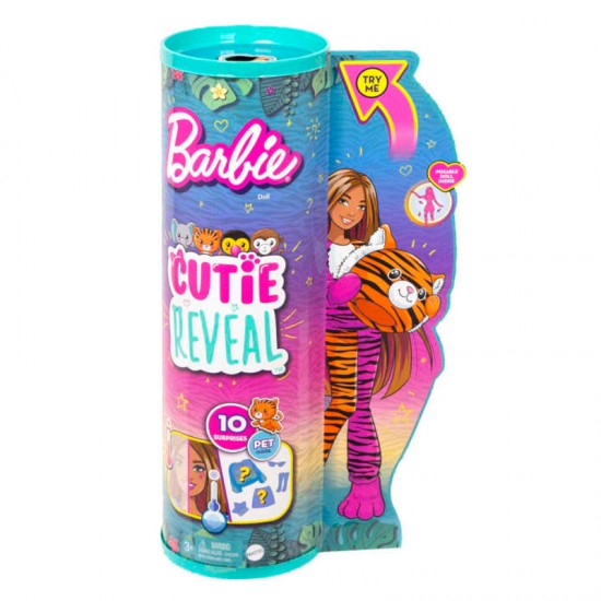 Mattel Barbie® Cutie Reveal™ Doll - Τιγράκι HKP99