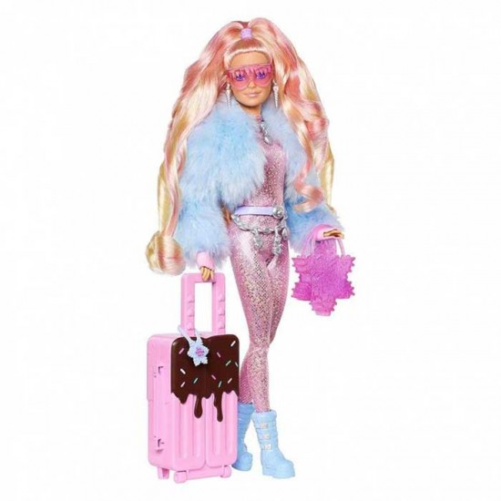 Mattel Κούκλα Barbie Extra Fly Vacation Snow - Χιόνι HPB16