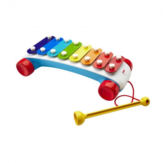 Fisher Price Κλασσικό Συρόμενο Ξυλόφωνο CMY09