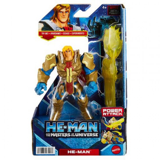 Mattel He-Man Animation Deluxe Φιγούρα He-Man HDY35/HDY37