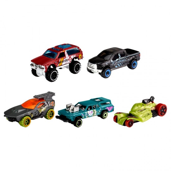 Mattel Hot Wheels Αυτοκινητάκια Σετ Των 5 HW 1806