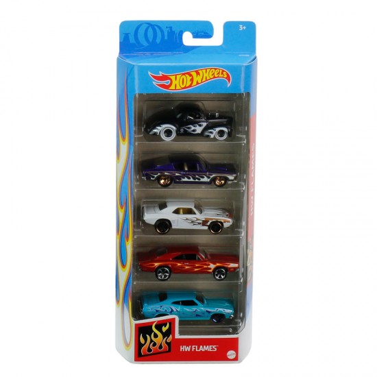 Mattel Hot Wheels Αυτοκινητάκια Σετ Των 5 HW 1806