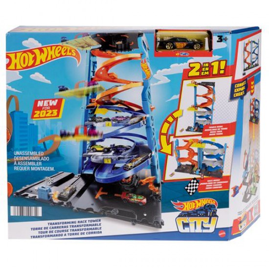 Mattel Hot Wheels City Πύργος Ταχύτητας 2 σε 1 HKX43