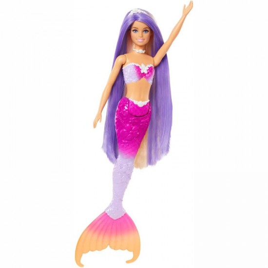 Mattel Barbie Mermaid Doll “Malibu” Μαγική ΜΕταμόρφωση HRP97