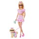 Mattel Barbie Twinning Looks Barbie & Σκυλάκι Ασορτί Εμφάνιση JFP36