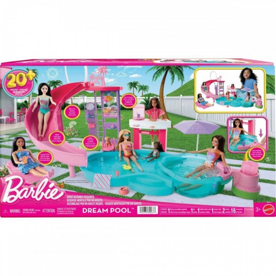 Mattel Barbie Ονειρεμένη Πισίνα (JFP01)