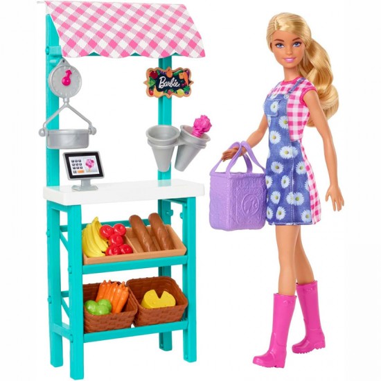 Mattel Barbie Οπωροπώλης Fun on the Farm HCN22