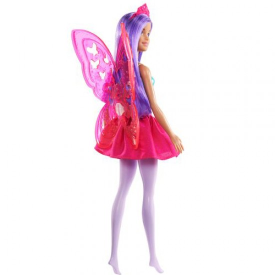 Mattel Barbie Dreamtopia Νεραΐδα Μπαλαρίνα Μωβ Μαλλιά