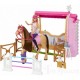 Mattel Barbie The Great Horse Chase Στάβλος HJX44