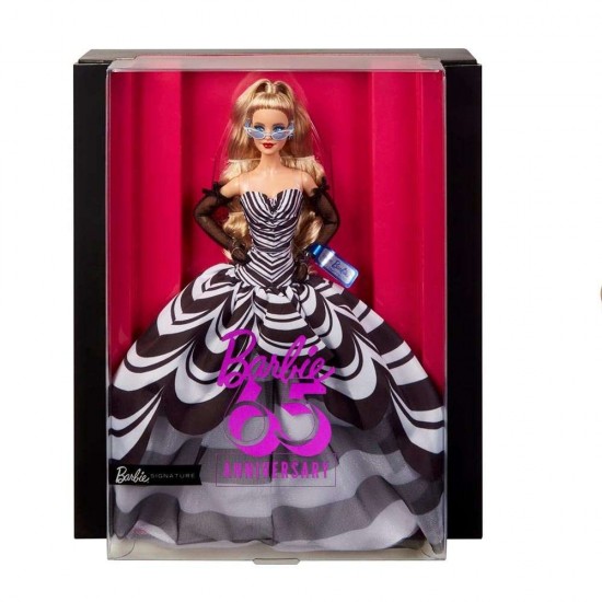 Mattel Barbie Signature Black & White 65th Anniversary HRM58