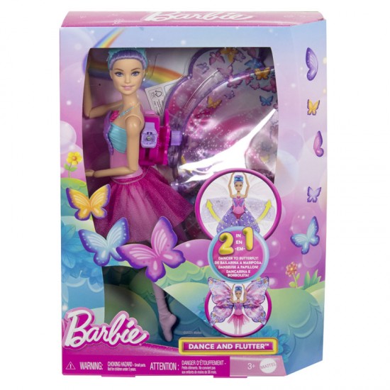 Mattel Barbie Dreamtopia Μπαλαρίνα Πεταλούδα HXJ10