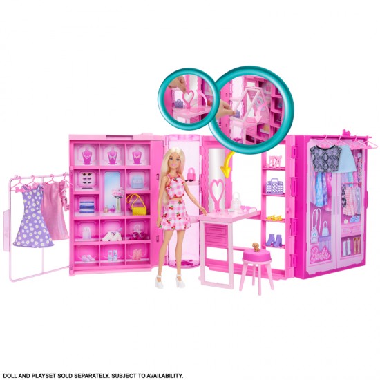 Mattel Barbie Dream Closet Δωμάτιο Μόδας HXD59