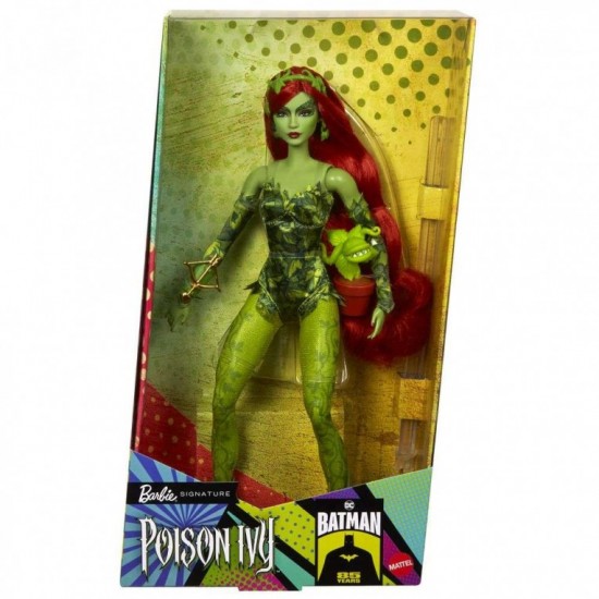 Mattel Barbie Batman 85Th Anniversary - Poison Ivy Κούκλα HRM51